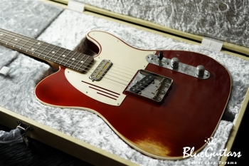 Model T. #039 Medium Aged - Faded Candy Tangeline with Siver