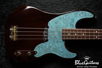 Model TB. #033 Light Aged - Walnut with Orii Blue
