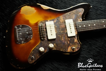 Model JM. #031 Heavy Aged - 3Tone Sunburst with Copper Red