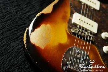 Model JM. #031 Heavy Aged - 3Tone Sunburst with Copper Red