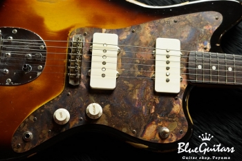 Model JM. #031 Heavy Aged - 3Tone Sunburst with Copper Red