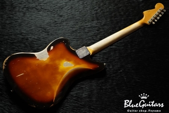 Model JM. #031 Heavy Aged - 3Tone Sunburst with Copper Red