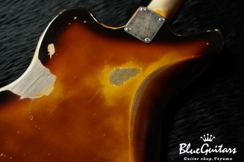 Model JM. #031 Heavy Aged - 3Tone Sunburst with Copper Red