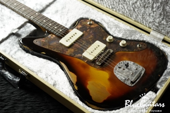 Model JM. #031 Heavy Aged - 3Tone Sunburst with Copper Red