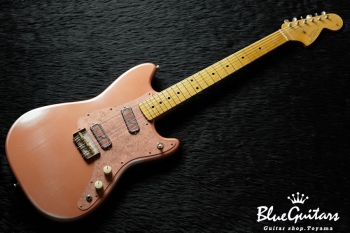 IRIS #040 - Copper Pink over Silver 