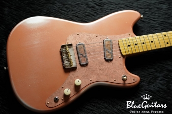 IRIS #040 - Copper Pink over Silver 