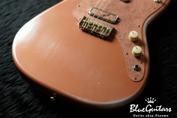 IRIS #040 - Copper Pink over Silver 