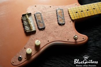 IRIS #040 - Copper Pink over Silver 