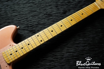 IRIS #040 - Copper Pink over Silver 