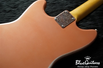 IRIS #040 - Copper Pink over Silver 