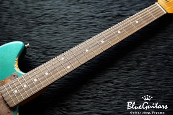 IRIS #026 - Metallic Green over 3Tone Sunburst 