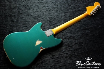 IRIS #026 - Metallic Green over 3Tone Sunburst 