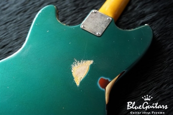 IRIS #026 - Metallic Green over 3Tone Sunburst 