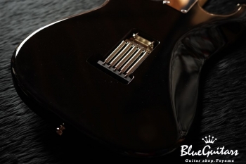 Model S. #028 Light Aged - Black with Copper Red