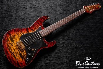 Hydra 22F 2Point Premium Grade Quilted Maple Top - KBM [