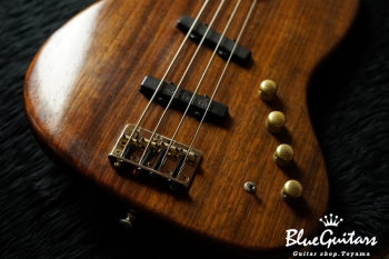 【オーダー品】MOON JJ-4 Walnut Fretless 【ロゴなし】 Moon JJ-4 Walnut / Active | Blue Guitars Online Store