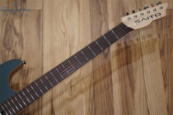 Saito エレキギター navy blue 22フレット backend=imagemagick;version=1;