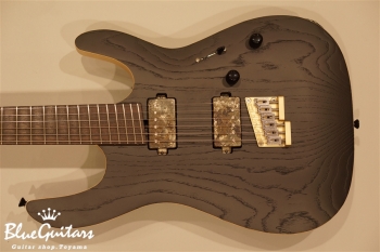 S-624MS - Black(Open Pore) w/Matching Head & White Line Logo & Hard Aged Cover