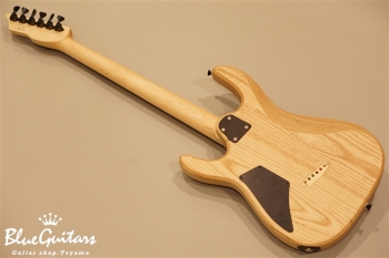 S-624MS - Black(Open Pore) w/Matching Head & White Line Logo & Hard Aged Cover