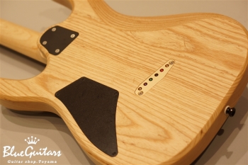 S-624MS - Black(Open Pore) w/Matching Head & White Line Logo & Hard Aged Cover