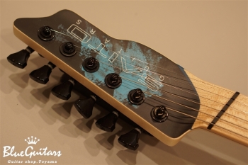 S-624MS - Choco Mint w/Matching Head & White Line Logo & Grip Lock