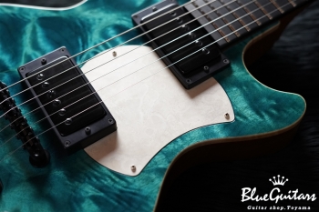 Grain – Quilted Maple 1P TOP/Ebony FB/Color:Suigetsu