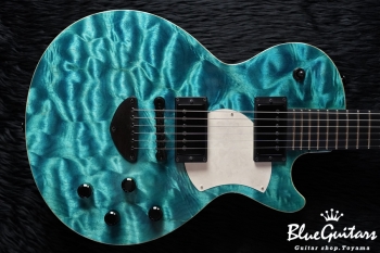 Grain – Quilted Maple 1P TOP/Ebony FB/Color:Suigetsu