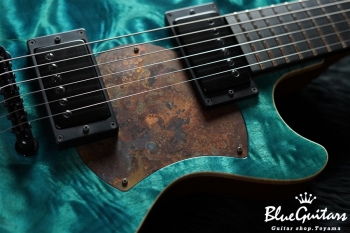 Grain – Quilted Maple 1P TOP/Ebony FB/Color:Suigetsu