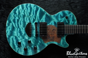 Grain – Quilted Maple 1P TOP/Ebony FB/Color:Suigetsu