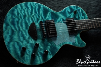 Grain – Quilted Maple 1P TOP/Ebony FB/Color:Suigetsu