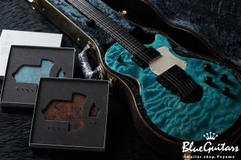 Grain – Quilted Maple 1P TOP/Ebony FB/Color:Suigetsu