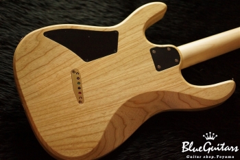 S-624MS Ash/R - Black(Open Pore)