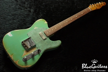 Model T. #022 Heavy Aged - Daibutu Green with Green