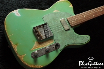 Model T. #022 Heavy Aged - Daibutu Green with Green