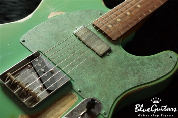 Model T. #022 Heavy Aged - Daibutu Green with Green