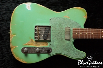 Model T. #022 Heavy Aged - Daibutu Green with Green