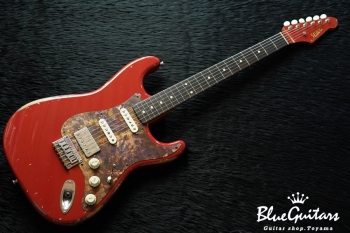 Model S. #046 Light Aged - Fiesta Red with Copper Red