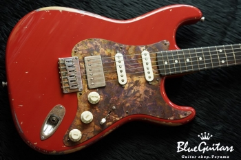 Model S. #046 Light Aged - Fiesta Red with Copper Red