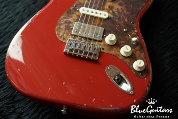 Model S. #046 Light Aged - Fiesta Red with Copper Red