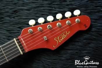 Model S. #046 Light Aged - Fiesta Red with Copper Red