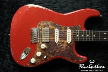 Model S. #046 Light Aged - Fiesta Red with Copper Red