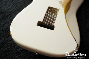 Model S. #048 Multi Layer/Heavy Aged - White over 3Tone Sunburst with Silver