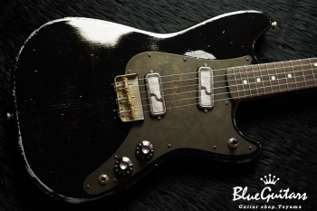 IRIS #055 - Black over Silver 