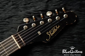 IRIS #055 - Black over Silver 