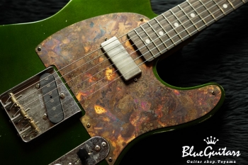 Model T. #056 Light Aged - Candy Apple Green with Copper Red