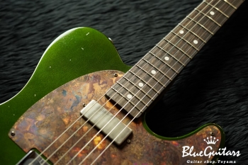 Model T. #056 Light Aged - Candy Apple Green with Copper Red