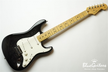 2013 CUSTOM DELUXE STRATOCASTER - Ebony Trans
