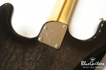 2013 CUSTOM DELUXE STRATOCASTER - Ebony Trans