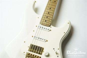 XSC-2 White Blonde #1205 Mary Kaye Light Aged/Light Weight Ash/Roasted Flame Maple Neck