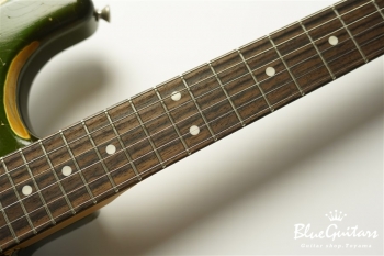 Model S. #034 Heavy Aged - Candy Apple Green with Copper Red